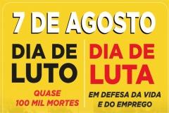 Dia de Luta - em Defesa da Vida e do Emprego