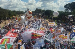 Diretor do Sintep/Serra participa do Ocupa Brasília