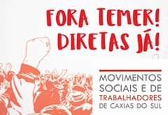Sindicatos organizam ato público