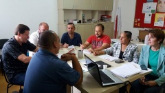 Direo do Sintep Serra se rene para preparar a Campanha Salarial 2018